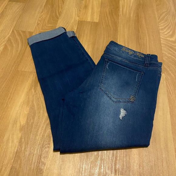 Indigo Rein Slimboy Distressed Jeans | 13 - Picture 3 of 4